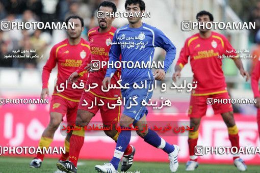 1230465, Tehran, Iran, لیگ برتر فوتبال ایران، Persian Gulf Cup، Week 15، First Leg، Esteghlal 0 v 1 Foulad Khouzestan on 2008/11/21 at Azadi Stadium