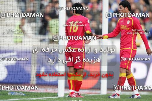 1230780, Tehran, Iran, لیگ برتر فوتبال ایران، Persian Gulf Cup، Week 15، First Leg، Esteghlal 0 v 1 Foulad Khouzestan on 2008/11/21 at Azadi Stadium