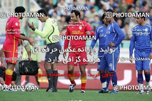 1230808, Tehran, Iran, لیگ برتر فوتبال ایران، Persian Gulf Cup، Week 15، First Leg، Esteghlal 0 v 1 Foulad Khouzestan on 2008/11/21 at Azadi Stadium