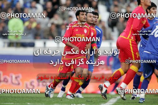 1230664, Tehran, Iran, لیگ برتر فوتبال ایران، Persian Gulf Cup، Week 15، First Leg، Esteghlal 0 v 1 Foulad Khouzestan on 2008/11/21 at Azadi Stadium