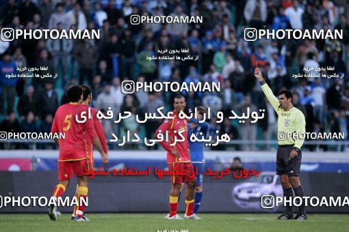1230725, Tehran, Iran, لیگ برتر فوتبال ایران، Persian Gulf Cup، Week 15، First Leg، Esteghlal 0 v 1 Foulad Khouzestan on 2008/11/21 at Azadi Stadium