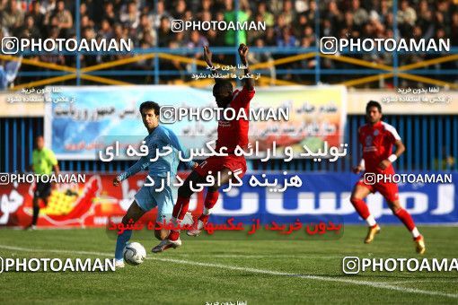 1230209, Qazvin, , لیگ برتر فوتبال ایران، Persian Gulf Cup، Week 15، First Leg، Paykan 2 v 2 Persepolis on 2008/11/22 at Shahid Rajai Stadium