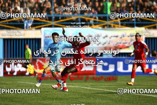 1230215, Qazvin, , لیگ برتر فوتبال ایران، Persian Gulf Cup، Week 15، First Leg، Paykan 2 v 2 Persepolis on 2008/11/22 at Shahid Rajai Stadium