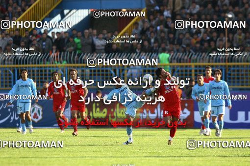 1230302, Qazvin, , لیگ برتر فوتبال ایران، Persian Gulf Cup، Week 15، First Leg، Paykan 2 v 2 Persepolis on 2008/11/22 at Shahid Rajai Stadium