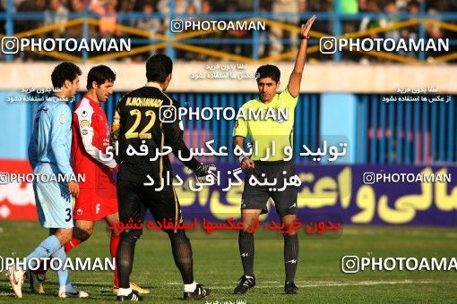 1230239, Qazvin, , لیگ برتر فوتبال ایران، Persian Gulf Cup، Week 15، First Leg، Paykan 2 v 2 Persepolis on 2008/11/22 at Shahid Rajai Stadium