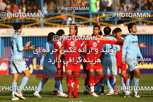 1230230, Qazvin, , لیگ برتر فوتبال ایران، Persian Gulf Cup، Week 15، First Leg، Paykan 2 v 2 Persepolis on 2008/11/22 at Shahid Rajai Stadium