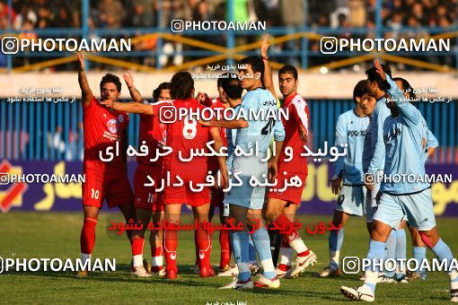 1230267, Qazvin, , لیگ برتر فوتبال ایران، Persian Gulf Cup، Week 15، First Leg، Paykan 2 v 2 Persepolis on 2008/11/22 at Shahid Rajai Stadium
