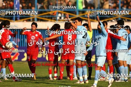 1230174, Qazvin, , لیگ برتر فوتبال ایران، Persian Gulf Cup، Week 15، First Leg، Paykan 2 v 2 Persepolis on 2008/11/22 at Shahid Rajai Stadium