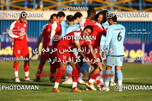 1230379, Qazvin, , لیگ برتر فوتبال ایران، Persian Gulf Cup، Week 15، First Leg، Paykan 2 v 2 Persepolis on 2008/11/22 at Shahid Rajai Stadium