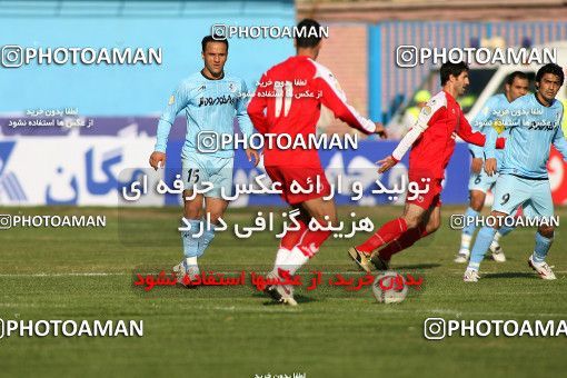 1229279, Qazvin, , لیگ برتر فوتبال ایران، Persian Gulf Cup، Week 15، First Leg، Paykan 2 v 2 Persepolis on 2008/11/22 at Shahid Rajai Stadium