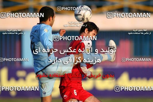 1229192, Qazvin, , لیگ برتر فوتبال ایران، Persian Gulf Cup، Week 15، First Leg، Paykan 2 v 2 Persepolis on 2008/11/22 at Shahid Rajai Stadium