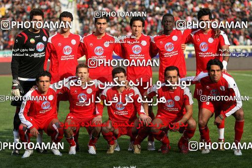 1228963, Tehran, Iran, لیگ برتر فوتبال ایران، Persian Gulf Cup، Week 16، First Leg، Persepolis 1 v 0 Esteghlal Ahvaz on 2008/11/26 at Azadi Stadium