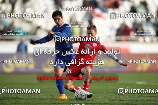 1228898, Tehran, Iran, لیگ برتر فوتبال ایران، Persian Gulf Cup، Week 16، First Leg، Persepolis 1 v 0 Esteghlal Ahvaz on 2008/11/26 at Azadi Stadium