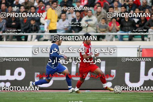 1228956, Tehran, Iran, لیگ برتر فوتبال ایران، Persian Gulf Cup، Week 16، First Leg، Persepolis 1 v 0 Esteghlal Ahvaz on 2008/11/26 at Azadi Stadium