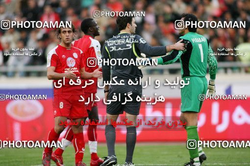 1228847, Tehran, Iran, لیگ برتر فوتبال ایران، Persian Gulf Cup، Week 16، First Leg، Persepolis 1 v 0 Esteghlal Ahvaz on 2008/11/26 at Azadi Stadium