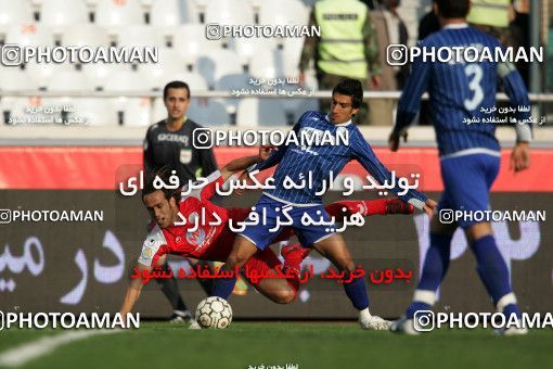 1241756, Tehran, Iran, لیگ برتر فوتبال ایران، Persian Gulf Cup، Week 16، First Leg، Persepolis 1 v 0 Esteghlal Ahvaz on 2008/11/26 at Azadi Stadium