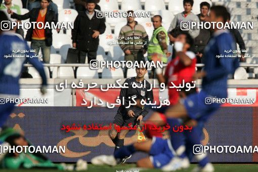 1241495, Tehran, Iran, لیگ برتر فوتبال ایران، Persian Gulf Cup، Week 16، First Leg، Persepolis 1 v 0 Esteghlal Ahvaz on 2008/11/26 at Azadi Stadium