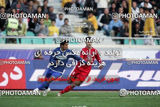 1241658, Tehran, Iran, لیگ برتر فوتبال ایران، Persian Gulf Cup، Week 16، First Leg، Persepolis 1 v 0 Esteghlal Ahvaz on 2008/11/26 at Azadi Stadium