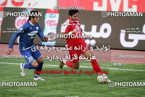 1241599, Tehran, Iran, لیگ برتر فوتبال ایران، Persian Gulf Cup، Week 16، First Leg، Persepolis 1 v 0 Esteghlal Ahvaz on 2008/11/26 at Azadi Stadium