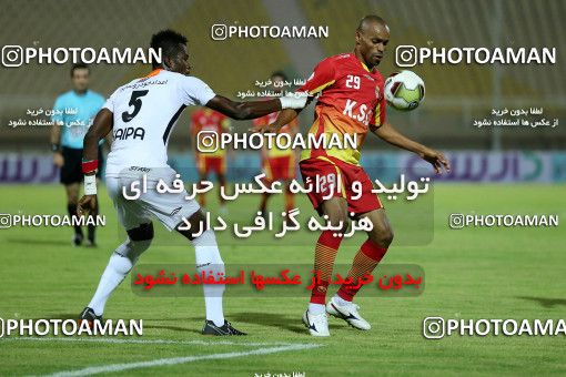 1231219, Ahvaz, , لیگ برتر فوتبال ایران، Persian Gulf Cup، Week 6، First Leg، Foulad Khouzestan 1 v 2 Saipa on 2018/08/30 at Ahvaz Ghadir Stadium