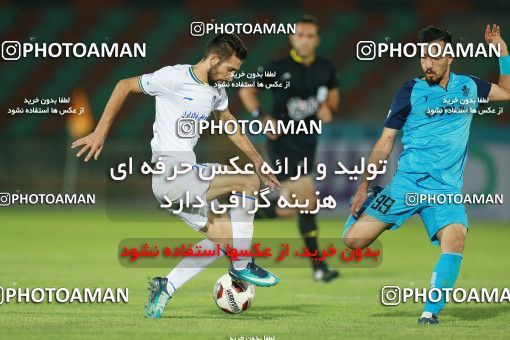 1231740, Tehran,Shahr Qods, , لیگ برتر فوتبال ایران، Persian Gulf Cup، Week 6، First Leg، Paykan 1 v 0 Esteghlal Khouzestan on 2018/08/30 at Shahr-e Qods Stadium
