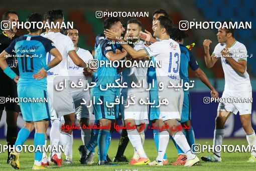 1231949, Tehran,Shahr Qods, , لیگ برتر فوتبال ایران، Persian Gulf Cup، Week 6، First Leg، Paykan 1 v 0 Esteghlal Khouzestan on 2018/08/30 at Shahr-e Qods Stadium