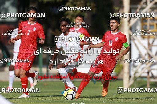1234744, Tehran, , U-17 Friendly match، Iran 1 - 0  on 2018/09/03 at Iran National Football Center
