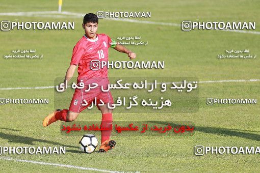 1234855, Tehran, , U-17 Friendly match، Iran 1 - 0  on 2018/09/03 at Iran National Football Center