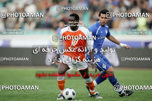 1241302, Tehran, Iran, لیگ برتر فوتبال ایران، Persian Gulf Cup، Week 16، First Leg، Saipa 0 v 2 Esteghlal on 2008/11/29 at Azadi Stadium