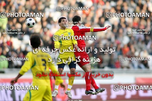 1239616, Tehran, Iran, لیگ برتر فوتبال ایران، Persian Gulf Cup، Week 17، First Leg، Rah Ahan 1 v 0 Persepolis on 2008/12/04 at Azadi Stadium