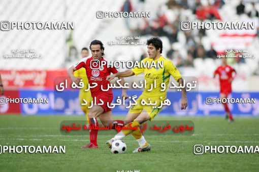 1239660, Tehran, Iran, لیگ برتر فوتبال ایران، Persian Gulf Cup، Week 17، First Leg، Rah Ahan 1 v 0 Persepolis on 2008/12/04 at Azadi Stadium