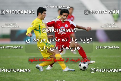 1239684, Tehran, Iran, لیگ برتر فوتبال ایران، Persian Gulf Cup، Week 17، First Leg، Rah Ahan 1 v 0 Persepolis on 2008/12/04 at Azadi Stadium