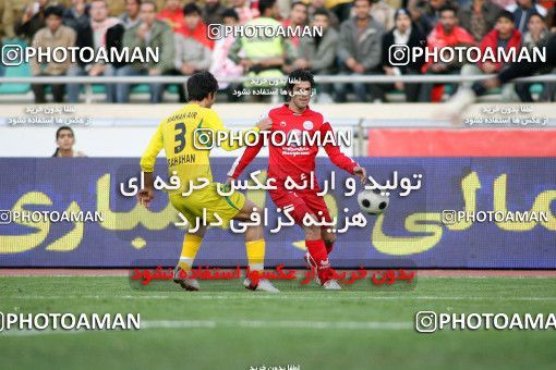 1239631, Tehran, Iran, لیگ برتر فوتبال ایران، Persian Gulf Cup، Week 17، First Leg، Rah Ahan 1 v 0 Persepolis on 2008/12/04 at Azadi Stadium
