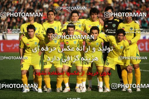 1240082, Tehran, Iran, لیگ برتر فوتبال ایران، Persian Gulf Cup، Week 17، First Leg، Rah Ahan 1 v 0 Persepolis on 2008/12/04 at Azadi Stadium