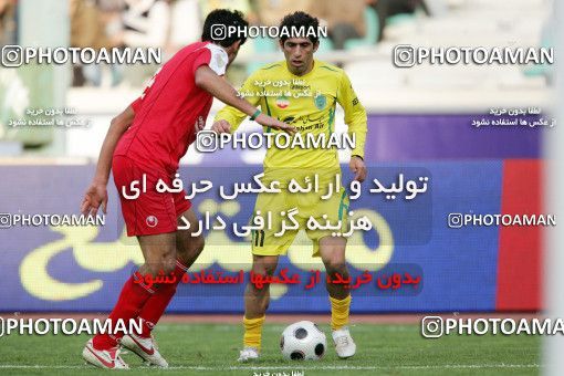 1240148, لیگ برتر فوتبال ایران، Persian Gulf Cup، Week 17، First Leg، 2008/12/04، Tehran، Azadi Stadium، Rah Ahan 1 - 0 Persepolis