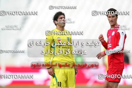 1240218, لیگ برتر فوتبال ایران، Persian Gulf Cup، Week 17، First Leg، 2008/12/04، Tehran، Azadi Stadium، Rah Ahan 1 - 0 Persepolis