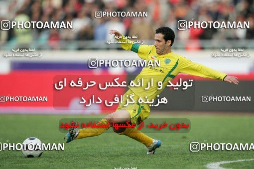 1240288, Tehran, Iran, لیگ برتر فوتبال ایران، Persian Gulf Cup، Week 17، First Leg، Rah Ahan 1 v 0 Persepolis on 2008/12/04 at Azadi Stadium