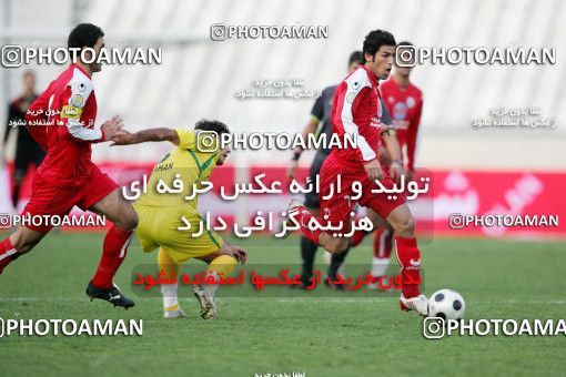 1240249, Tehran, Iran, لیگ برتر فوتبال ایران، Persian Gulf Cup، Week 17، First Leg، Rah Ahan 1 v 0 Persepolis on 2008/12/04 at Azadi Stadium