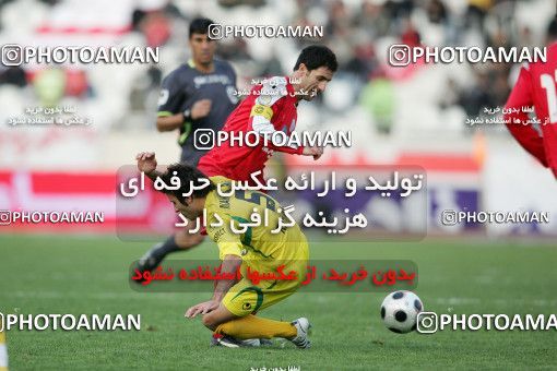 1240274, Tehran, Iran, لیگ برتر فوتبال ایران، Persian Gulf Cup، Week 17، First Leg، Rah Ahan 1 v 0 Persepolis on 2008/12/04 at Azadi Stadium