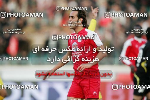 1240289, Tehran, Iran, لیگ برتر فوتبال ایران، Persian Gulf Cup، Week 17، First Leg، Rah Ahan 1 v 0 Persepolis on 2008/12/04 at Azadi Stadium