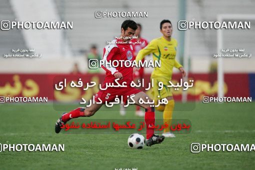 1240176, Tehran, Iran, لیگ برتر فوتبال ایران، Persian Gulf Cup، Week 17، First Leg، Rah Ahan 1 v 0 Persepolis on 2008/12/04 at Azadi Stadium