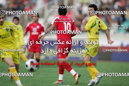 1240133, Tehran, Iran, لیگ برتر فوتبال ایران، Persian Gulf Cup، Week 17، First Leg، Rah Ahan 1 v 0 Persepolis on 2008/12/04 at Azadi Stadium