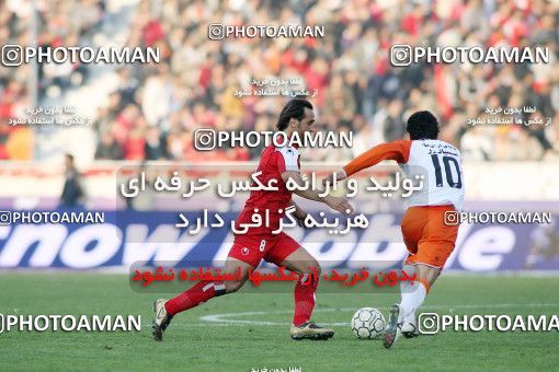 1239599, Tehran, , لیگ برتر فوتبال ایران، Persian Gulf Cup، Week 18، Second Leg، Persepolis 1 v 1 Saipa on 2008/12/09 at Azadi Stadium