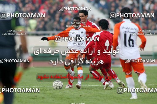 1239530, Tehran, , لیگ برتر فوتبال ایران، Persian Gulf Cup، Week 18، Second Leg، Persepolis 1 v 1 Saipa on 2008/12/09 at Azadi Stadium