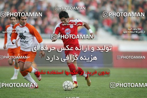 1239539, Tehran, , لیگ برتر فوتبال ایران، Persian Gulf Cup، Week 18، Second Leg، Persepolis 1 v 1 Saipa on 2008/12/09 at Azadi Stadium