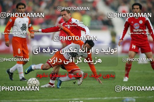 1239605, Tehran, , لیگ برتر فوتبال ایران، Persian Gulf Cup، Week 18، Second Leg، Persepolis 1 v 1 Saipa on 2008/12/09 at Azadi Stadium