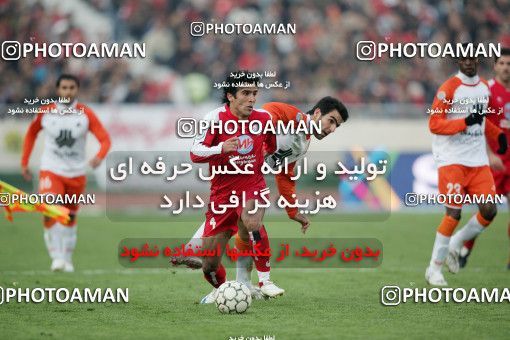 1241898, Tehran, , لیگ برتر فوتبال ایران، Persian Gulf Cup، Week 18، Second Leg، Persepolis 1 v 1 Saipa on 2008/12/09 at Azadi Stadium