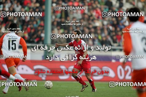 1241980, Tehran, , لیگ برتر فوتبال ایران، Persian Gulf Cup، Week 18، Second Leg، Persepolis 1 v 1 Saipa on 2008/12/09 at Azadi Stadium