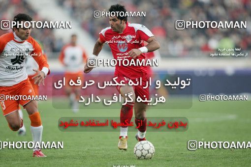 1241919, Tehran, , لیگ برتر فوتبال ایران، Persian Gulf Cup، Week 18، Second Leg، Persepolis 1 v 1 Saipa on 2008/12/09 at Azadi Stadium
