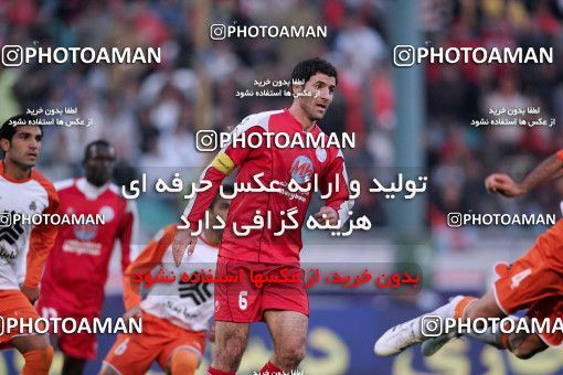 1241996, Tehran, , لیگ برتر فوتبال ایران، Persian Gulf Cup، Week 18، Second Leg، Persepolis 1 v 1 Saipa on 2008/12/09 at Azadi Stadium